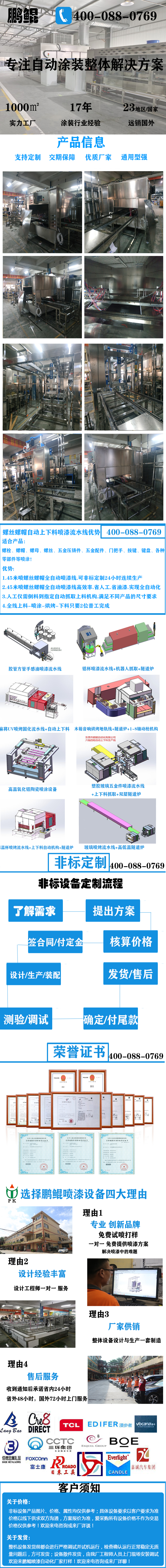 螺絲螺帽自動(dòng)上下料噴漆流水線