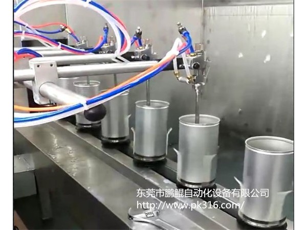 玻璃瓶內外噴漆自動上下料噴涂線解決方案