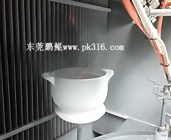 砂鍋自動噴涂機.